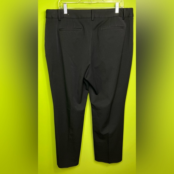 TALBOTS REFINED BI-STRETCH BARELY BOOT PANTS - CURVY FIT size 18 great condition - Picture 7 of 7